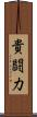 貴闘力 Scroll