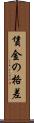 賃金の格差 Scroll