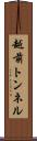 越前トンネル Scroll