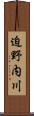 迫野内川 Scroll