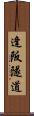 逢阪隧道 Scroll