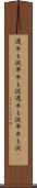 遅牛も淀、早牛も淀 Scroll