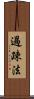 過疎法 Scroll