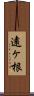遠ヶ根 Scroll