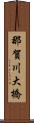 那賀川大橋 Scroll
