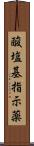 酸塩基指示薬 Scroll