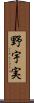 野宇実 Scroll