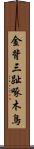 金背三趾啄木鳥 Scroll