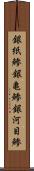 銀紙鯵 Scroll