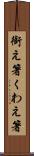 銜え箸 Scroll