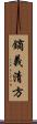 鏑義清方 Scroll