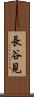 長谷見 Scroll