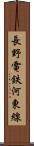 長野電鉄河東線 Scroll