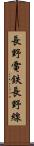 長野電鉄長野線 Scroll