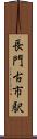 長門古市駅 Scroll