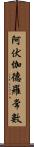 阿伏伽德羅常數 Scroll