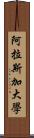 阿拉斯加大學 Scroll