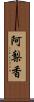 阿梨香 Scroll