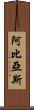 Abbias Scroll