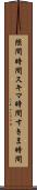 隙間時間 Scroll