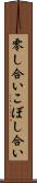 零し合い Scroll