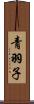 青羽子 Scroll