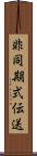 非同期式伝送 Scroll