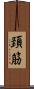 頚筋 Scroll