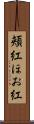 頬紅 Scroll