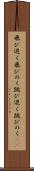 飛び退く Scroll