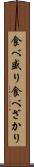 食べ盛り Scroll