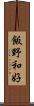飯野和好 Scroll