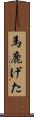 馬鹿げた Scroll