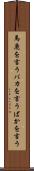 馬鹿を言う Scroll