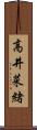 高井菜緒 Scroll