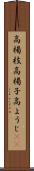 高楊枝 Scroll