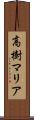 高樹マリア Scroll