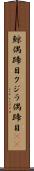 鯨偶蹄目 Scroll