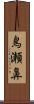 鳥瀬鼻 Scroll