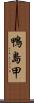 鴨島甲 Scroll