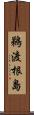 鵜渡根島 Scroll