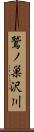 鷲ノ巣沢川 Scroll