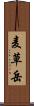 麦草岳 Scroll
