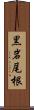 黒岩尾根 Scroll