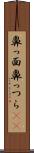 鼻っ面 Scroll