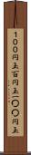 １００円玉 Scroll