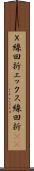 Ｘ線回折 Scroll