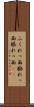 ふくれっ面 Scroll