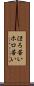 ほろ苦い Scroll
