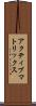 アクティブ・マトリックス Scroll